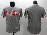 Philadelphia Phillies Blank Gray 2016 Flexbase Collection Stitched Jersey,baseball caps,new era cap wholesale,wholesale hats